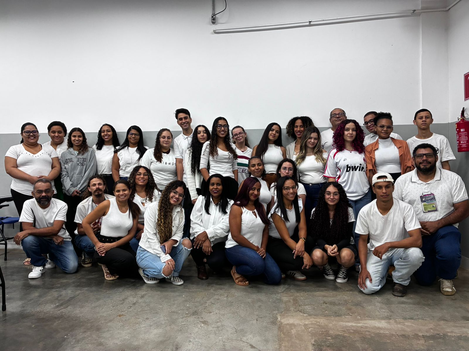 Alunos do curso de licenciatura